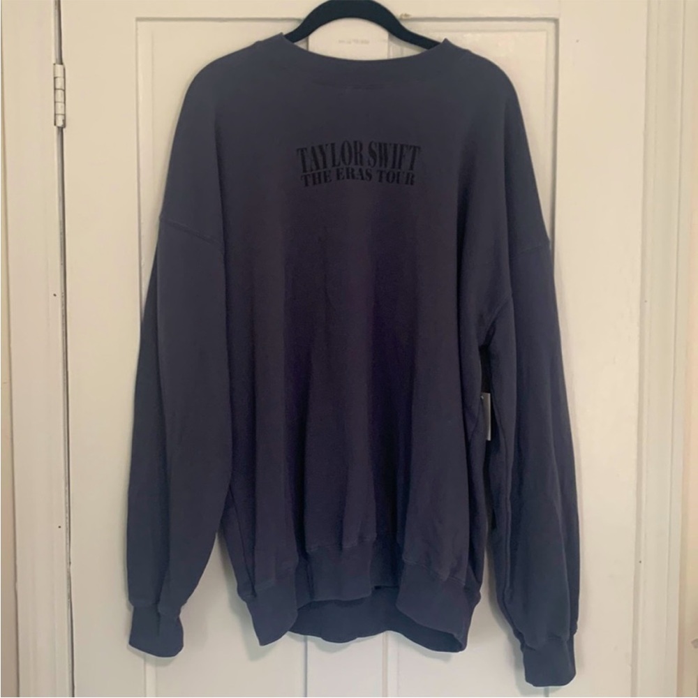 Taylor Swift Eras Tour Blue Crewneck NWT XS
